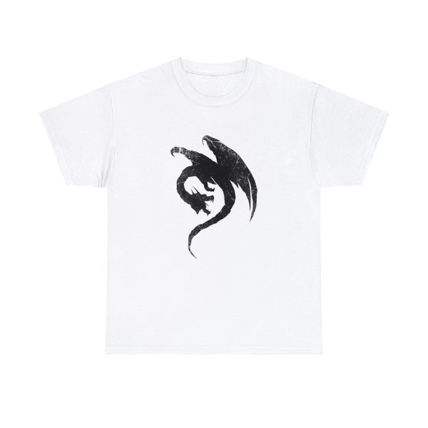 The symbol of the Uthgar Dragon Great Wyrn Tribe, on a white shirt