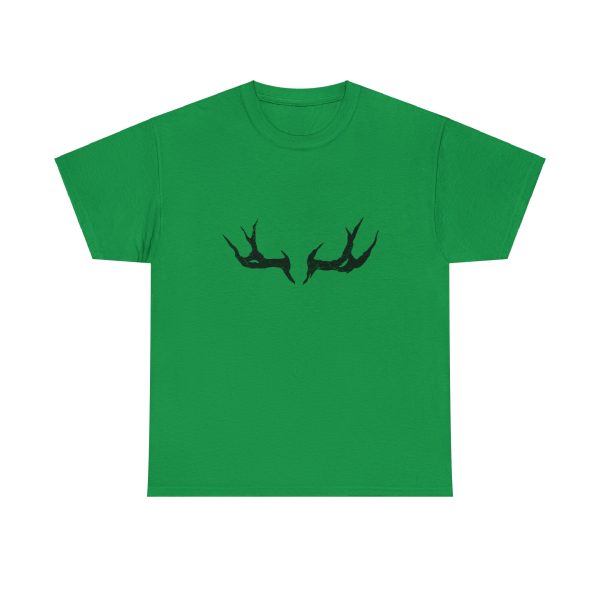 Uthgar Elk Horn symbol on an irish green shirt