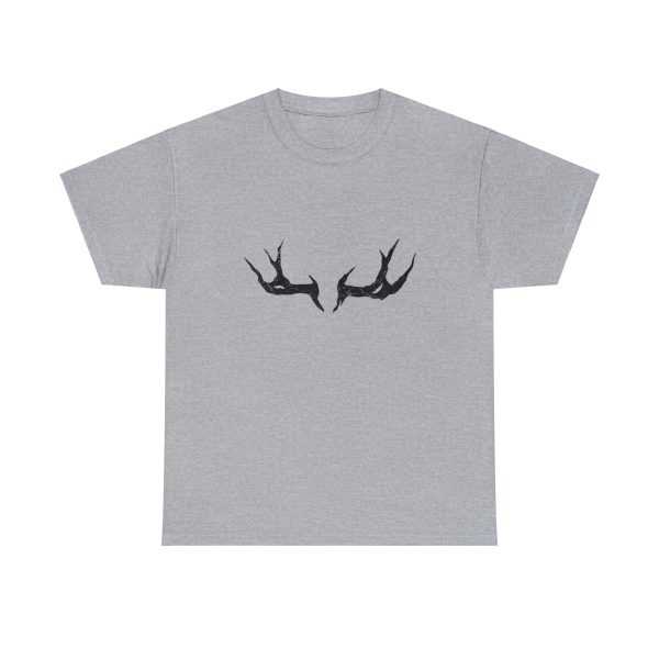 Uthgar Elk Horn symbol on a sport gray shirt