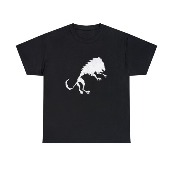 Uthgar Black Lion tribe symbol on a black shirt