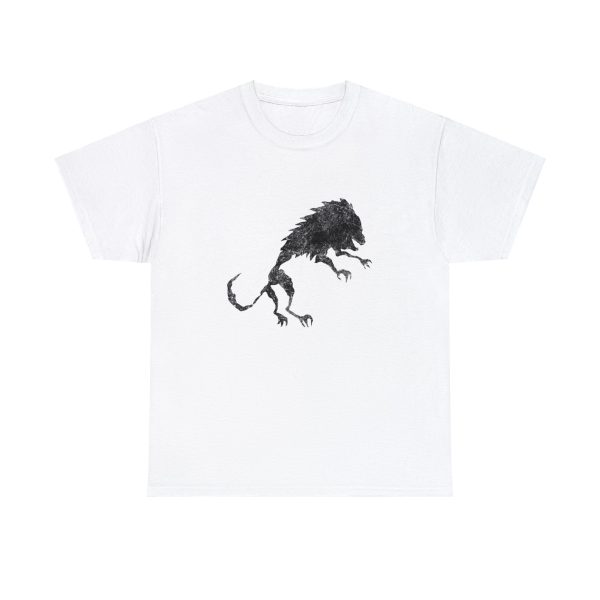 Uthgar Black Lion tribe symbol on a white shirt