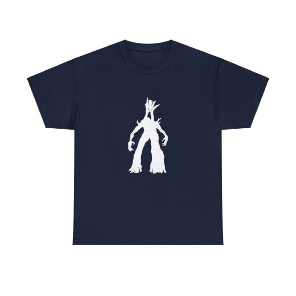 Uthgar ghost tree treant symbol on a navy blue shirt