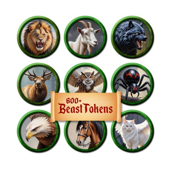 Thieves Guild Beast Tokens 600+