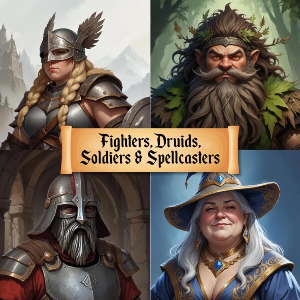 Dwarves fantasy art portraits and tokens 2