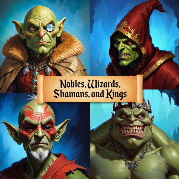 Goblin portraits and tokens for D&D, RPG games, and VTTs Selection 2