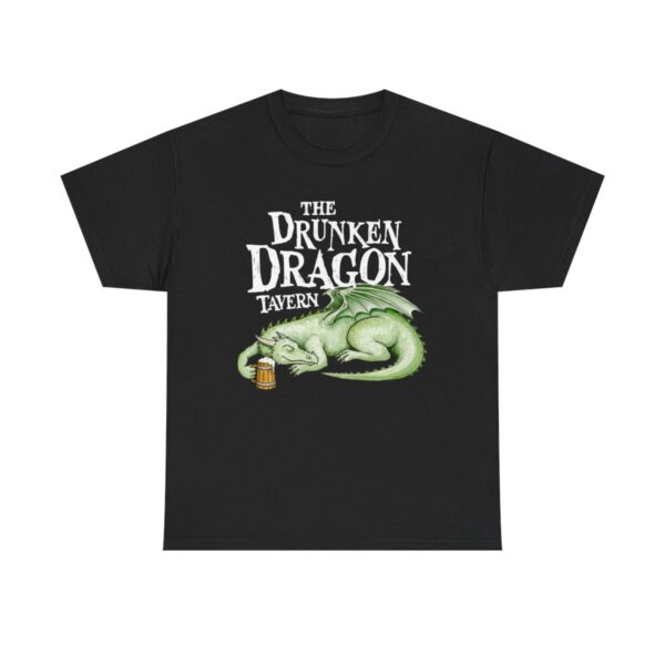 Drunken Dragon Tavern Tee - Black T-Shirt