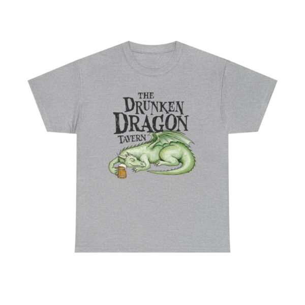 Drunken Dragon Tavern Tee - Sport Gray T-Shirt