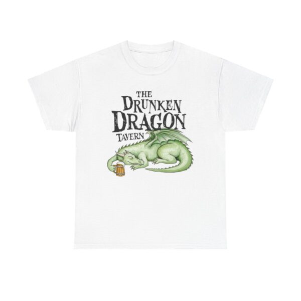 Drunken Dragon Tavern Tee - White T-Shirt