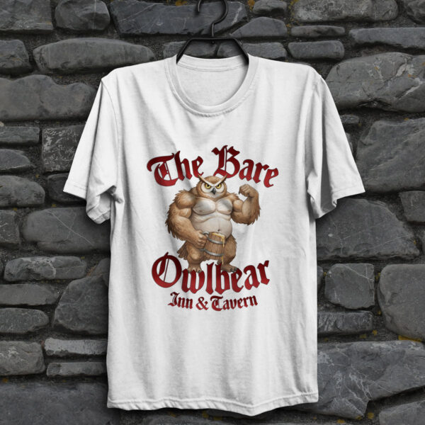 Bare Owlbear Tavern - Shirt on Wall